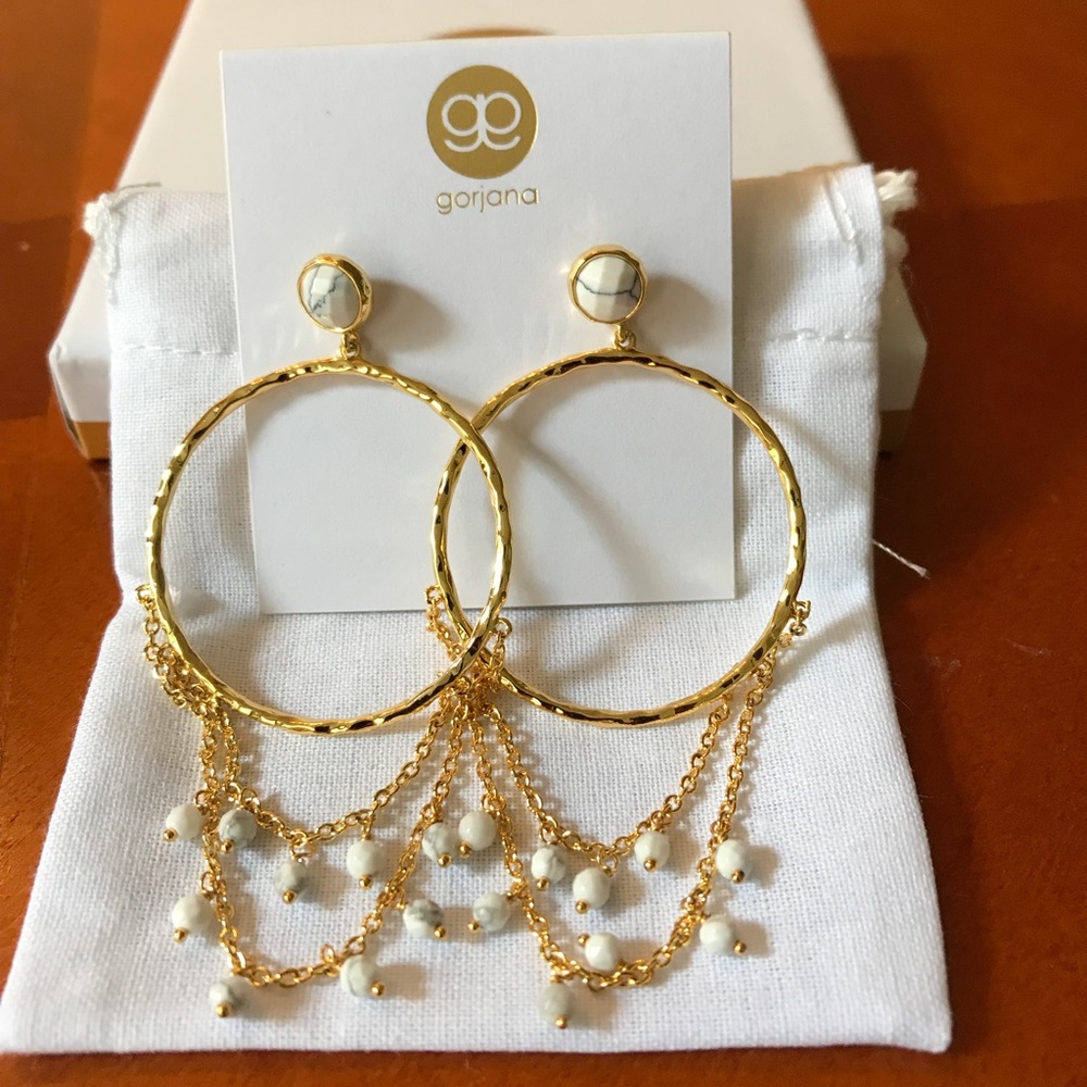 Gorjana hoop earrings
